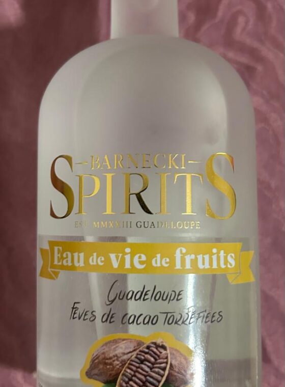 Bouteille Eau de vie de Fève de Cacao torréfiée - Barnecki Spirits